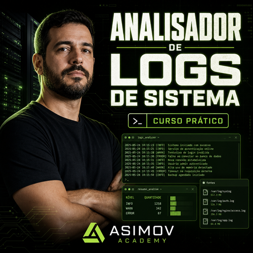 Analisador de logs de sistema - Asimov Academy