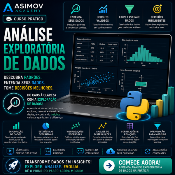 Análise Exploratória de Dados - Asimov Academy