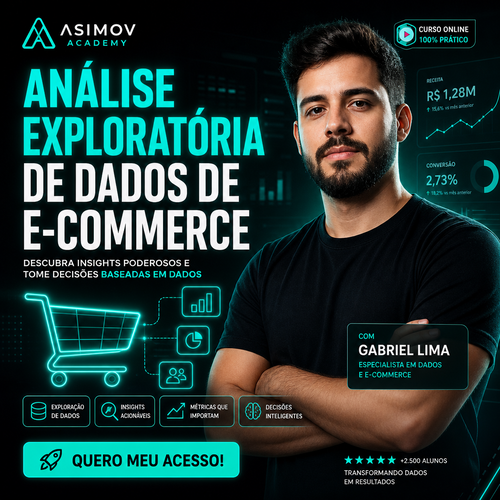 Análise exploratória de dados de e-commerce - Asimov Academy