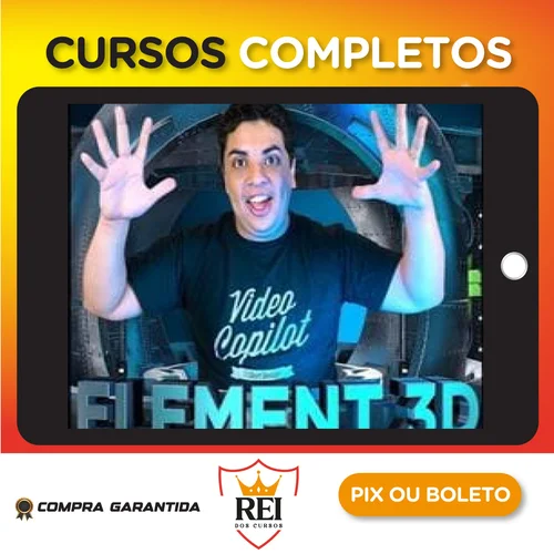 Motion Graphics com Element 3D - Felipe Vieira
