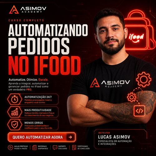 Automatizando pedidos no iFood - Asimov Academy
