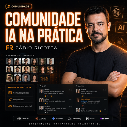 Comunidade IA na Prática – Fábio Ricotta