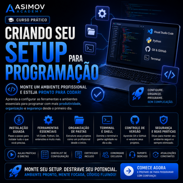Criando seu Setup para Programação Python - Asimov Academy