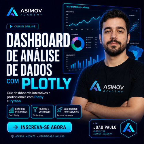 Dashboard de análise de dados com Plotly - Asimov Academy