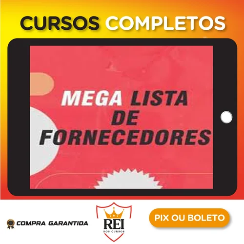 Mega Lista De Fornecedores - Diversos Autores