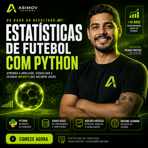 Extraindo estatísticas de futebol com Python - Asimov Academy