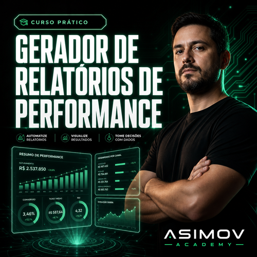 Gerador de relatórios de performance - Asimov Academy
