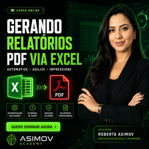 Gerando relatórios PDF via Excel - Asimov Academy