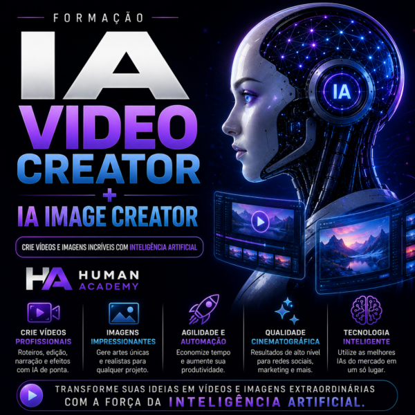 IA Video Creator + IA Image Creator – Human Academy