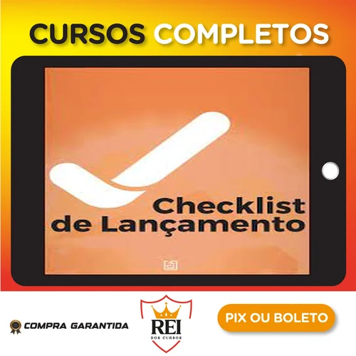 Checklist de Lançamento - Ana Paula Perci