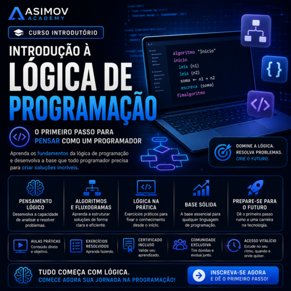 Introdução à Lógica de Programação - Asimov Academy