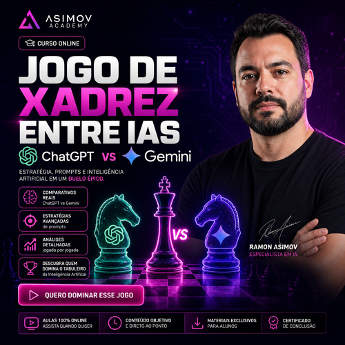 Jogo de Xadrez entre IAs – ChatGPT vs Gemini - Asimov Academy