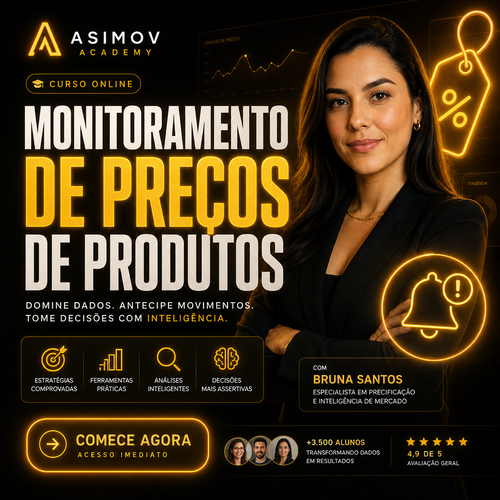 Monitoramento de preços de produtos - Asimov Academy