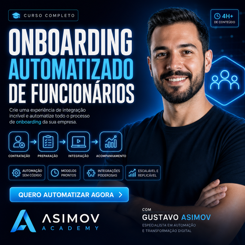 Onboarding automatizado de funcionários - Asimov Academy