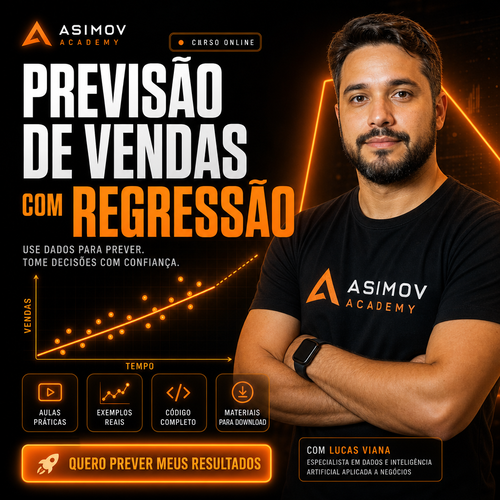 Previsão de vendas com regressão - Asimov Academy