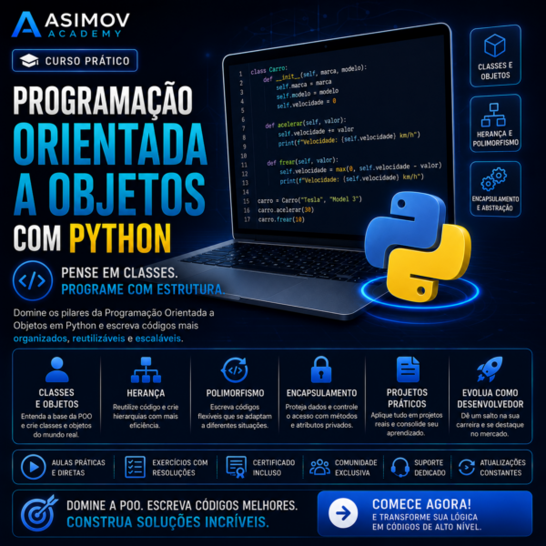 Programação Orientada a Objetos com Python - Asimov Academy