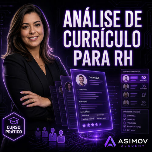 Sistema de análise de currículo para RH - Asimov Academy