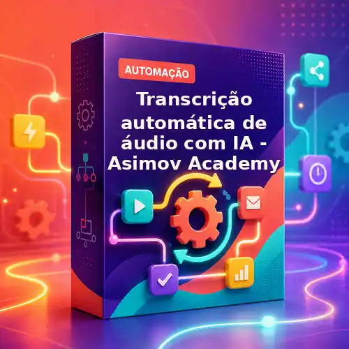Transcrição automática de áudio com IA - Asimov Academy